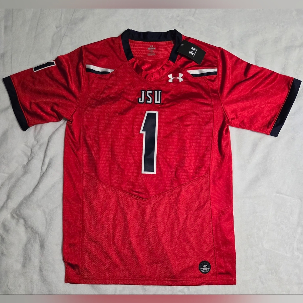 Under Armour Red and Black Men's Jersey